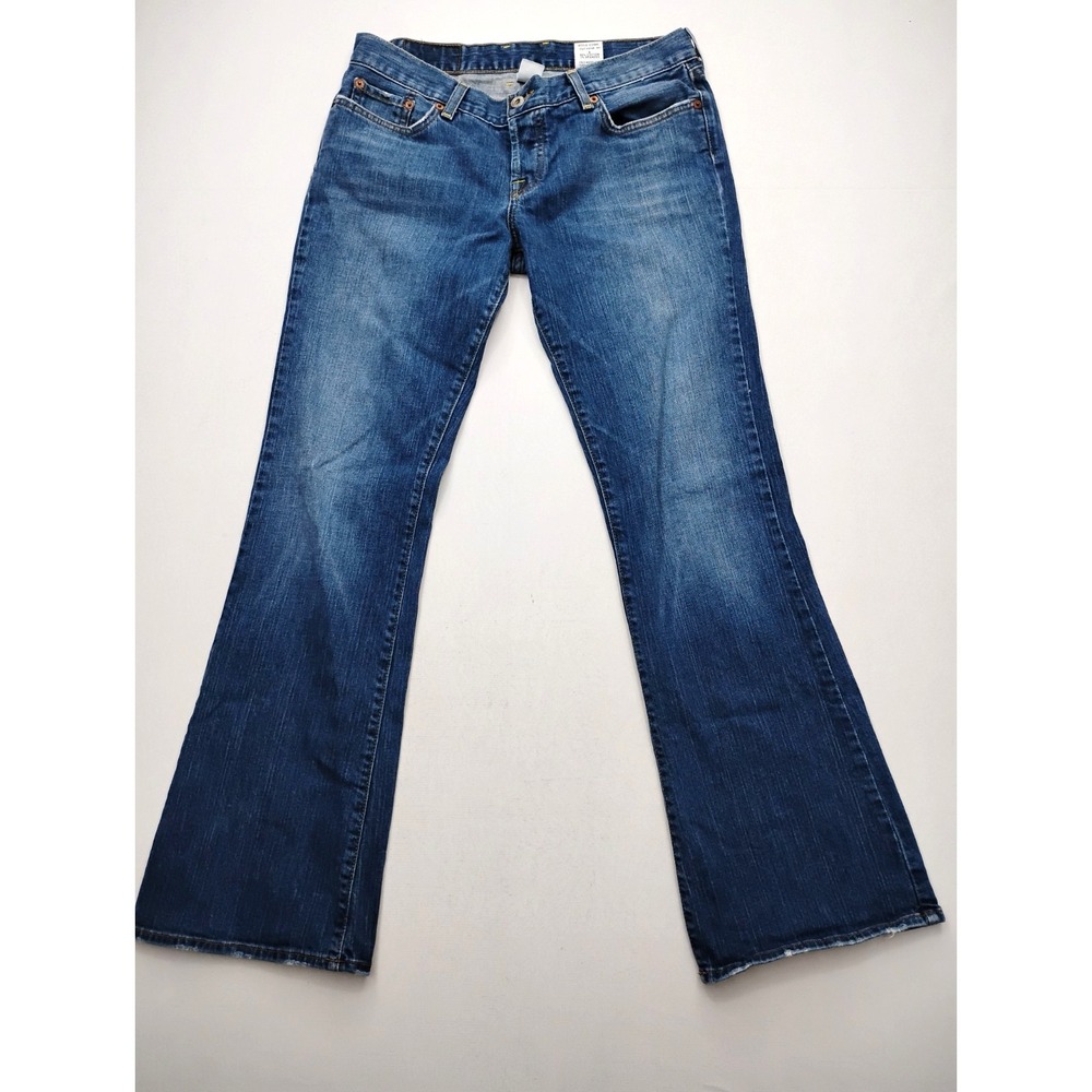 Lucky Brand Sweet Dream Bootcut Jeans Button Fly Wash Women's 10/30 USA Low Rise